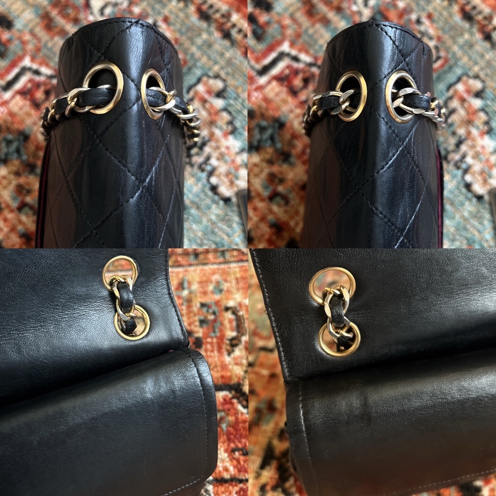 SOLD**Chanel Vintage Classic Medium Double Flap Bag - Picture 11 of 14